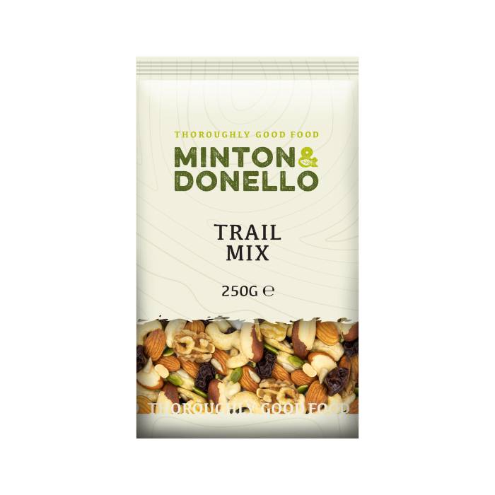 Minton & Donello - Trail Mix, 250g  Pack of 6