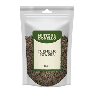 Minton & Donello - Turmeric Powder, 40g | Pack of 10