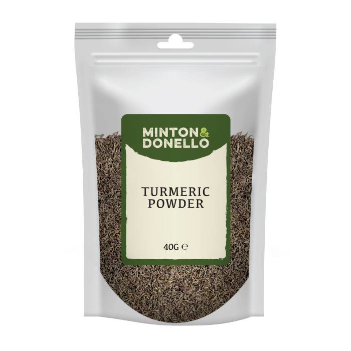 Minton & Donello - Turmeric Powder, 40g  Pack of 10