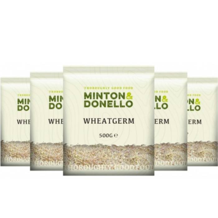 Minton & Donello - Wheatgerm, 500g  Pack of 6
