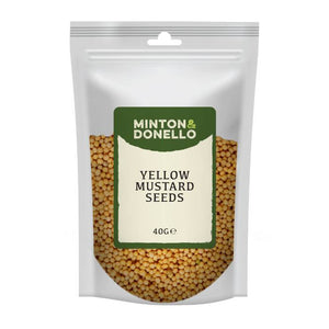 Minton & Donello - Yellow Mustard Seed, 40g | Pack of 10