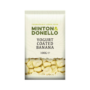 Minton & Donello - Yoghurt Coated Banana | Pack of 6 | Multiple Sizes