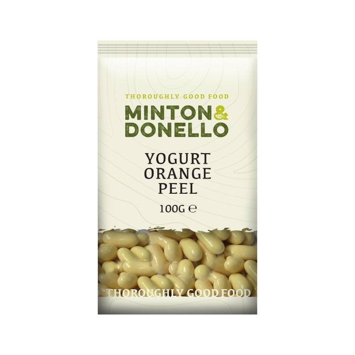 Minton & Donello - Yoghurt Orange Peel, 100g  Pack of 6