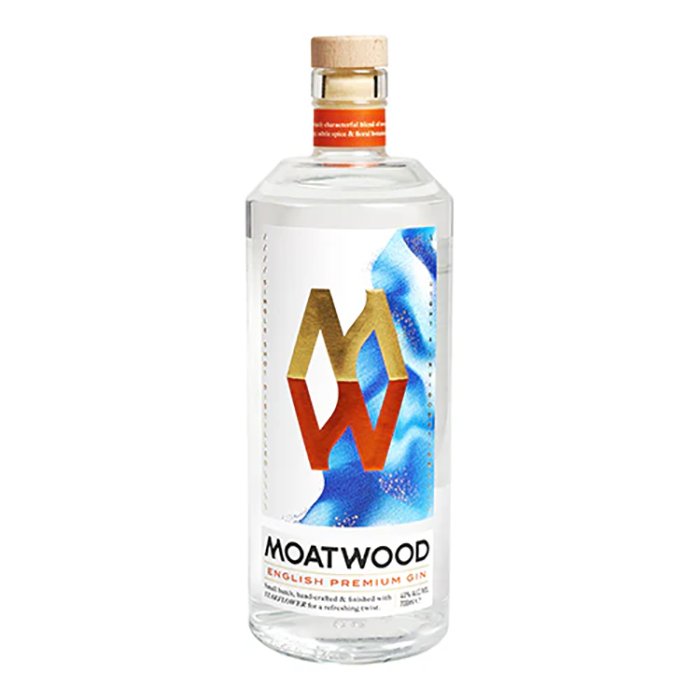 Moatwood Gin - English Premium Gin, 700ml  Pack of 6