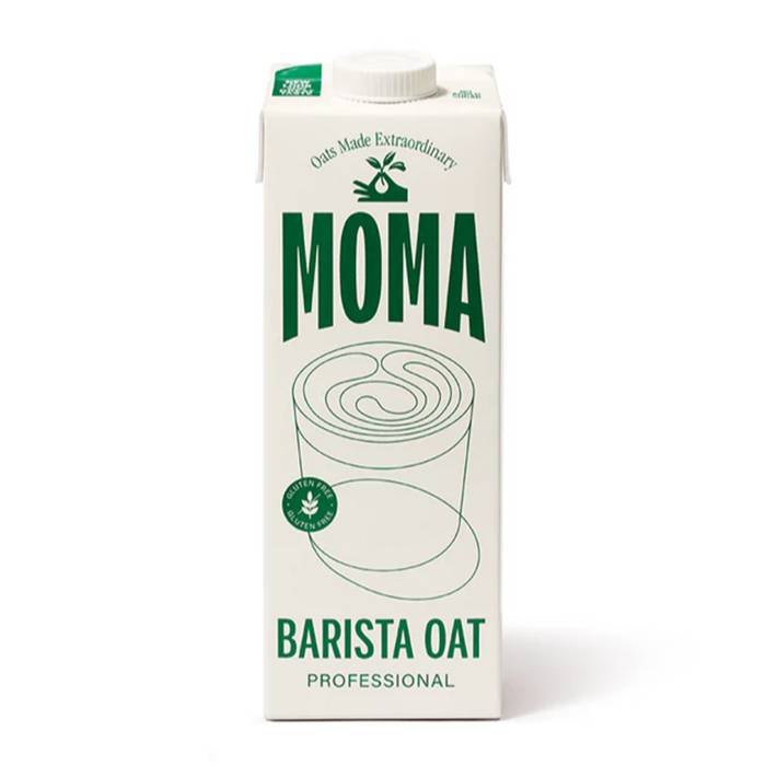 Moma - Oat Professional Barista Milk Gluten Free, 1L  Pack of 12