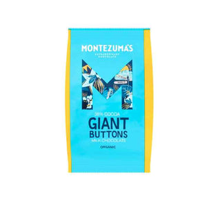 Montezuma - Organic Milk Buttons Bag Milk 37%, 120g