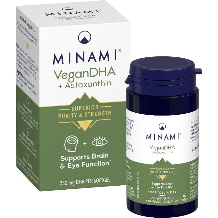 Morepa - Minami Vegan DHA, 60 Capsules