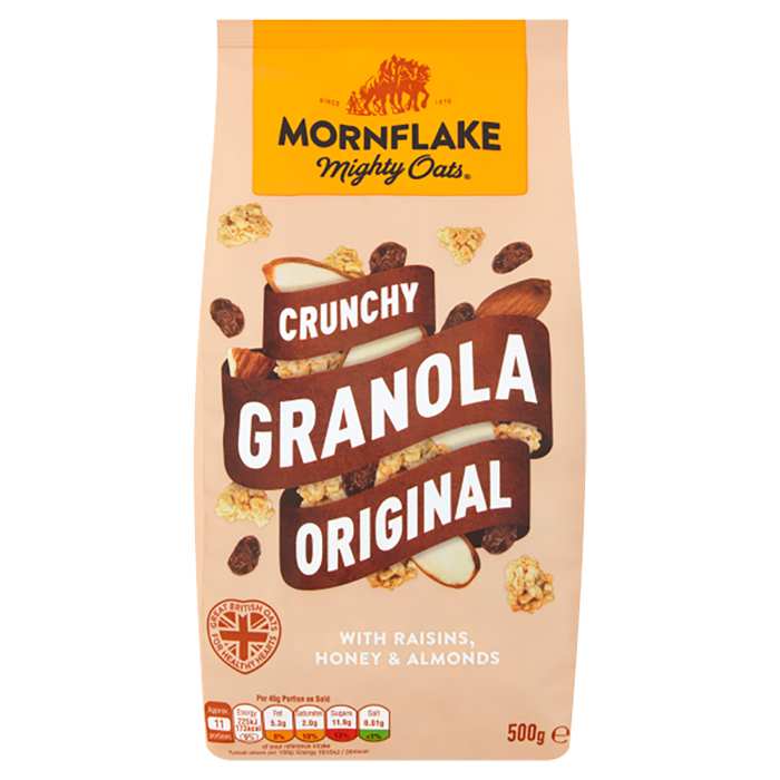 Mornflake - Granola Original Honey & Raisin, 500g