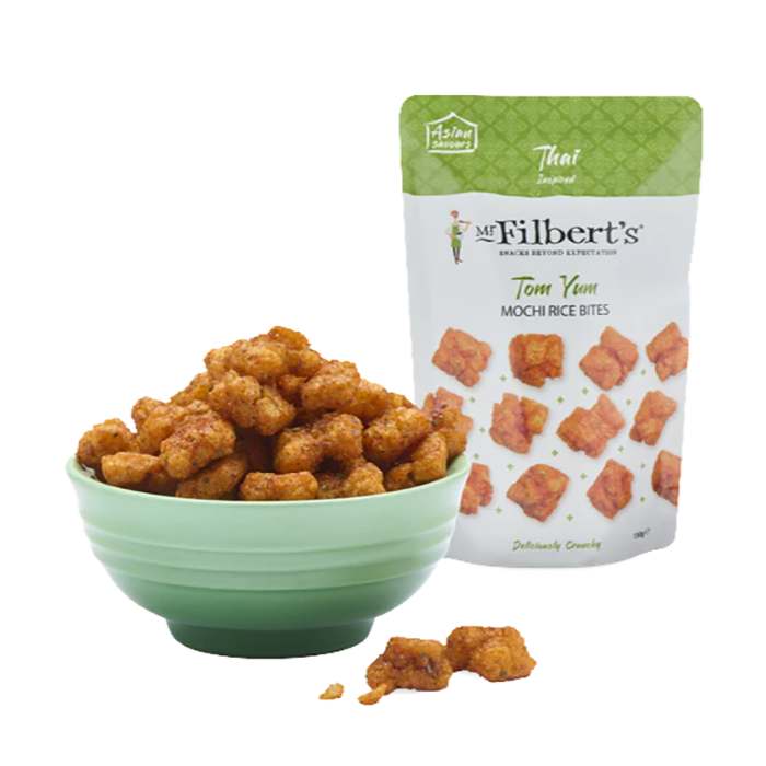 Mr Filberts - Tom Yum Mochi Rice Bites, 150g  Pack of 6