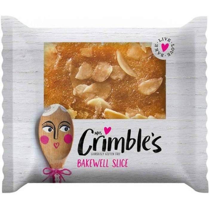 Mrs Crimbles - Individual Bakewell Slice, 70g