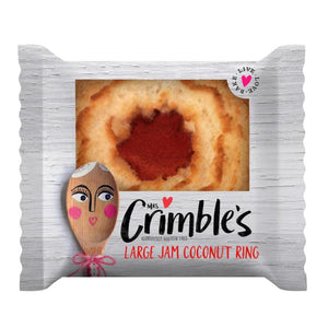 Mrs Crimbles - Individual Jam Coconut Ring, 40g