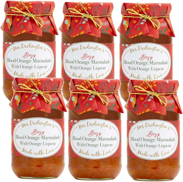 Mrs Darlington's - Blood Orange Marmalade, 340g  Pack of 6