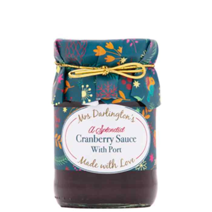 Mrs Darlington's - Cranberry Sauce with Port, 200g