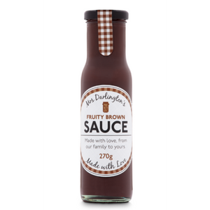 Mrs Darlington's - Fruity Brown Sauce, 270g | Pack of 6