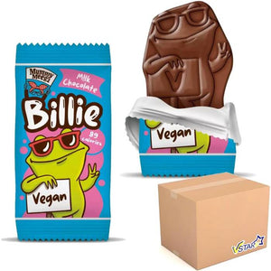 Mummy Meegz - Billie Oat Milk Chocolate Bar, 16g | Pack of 48