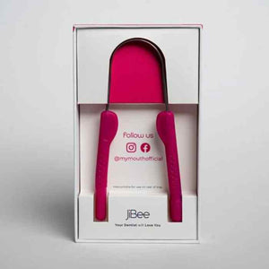 MyMouth - JiBee Tongue Cleaner - Pink, 1 Piece