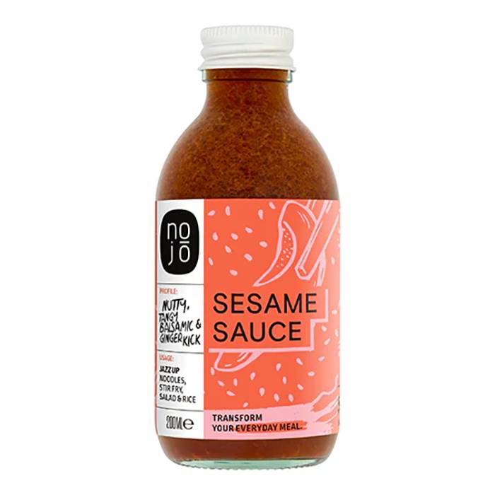 NOJO - Sesame Sauce Bottle, 200ml - Pack of 6