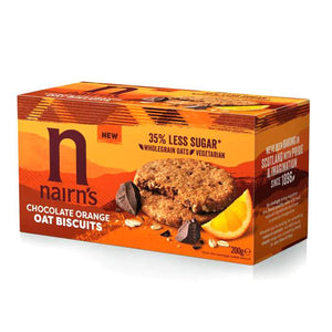 Nairn's - Chocolate Orange Oat Biscuits, 200g | Pack of 6