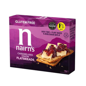 Nairns - Nairn Gluten Free Caramalised Onion Flatbread, 150g | Pack of 6