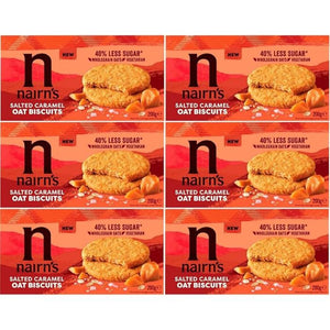 Nairns - Salted Caramel Oat Biscuits, 200g | Pack of 6