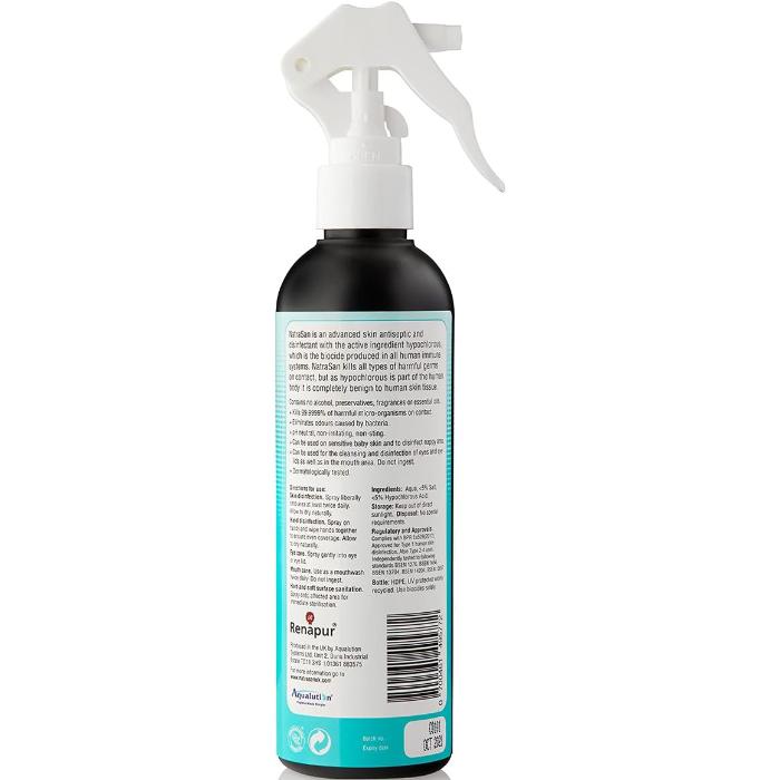 Natrasan - First Aid Spray, 250ml - back