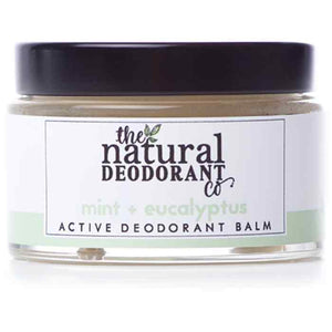 Natural Deo Co - Active Deodorant Balm Mint + Eucalyptus, 55g