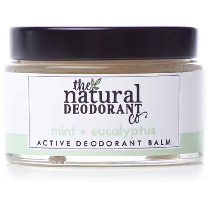 Natural Deo Co - Active Deodorant Balm Mint + Eucalyptus, 55g