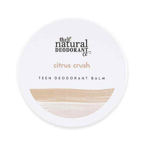 Natural Deo Co - Teen Deodorant Balm Citrus Crush, 55g