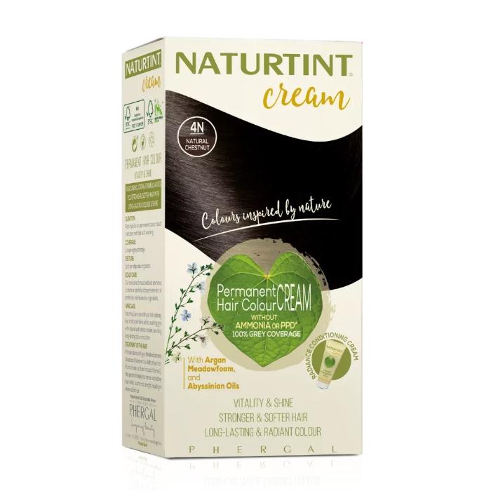 Naturtint - 4N Natural Chestnut Cream, 155ml