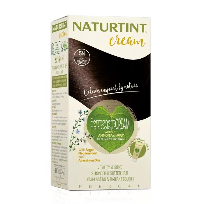 Naturtint - 5N Light Chestnut Brown Cream, 155ml