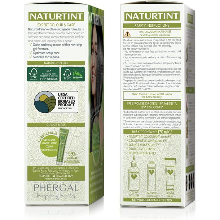 Naturtint - Golden Blonde 7G, 160ml - back