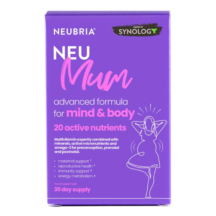 Neubria - Neu Mum, 30 Capsules