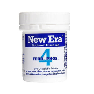New Era - No 4 Ferr Phos, 240 Tabs