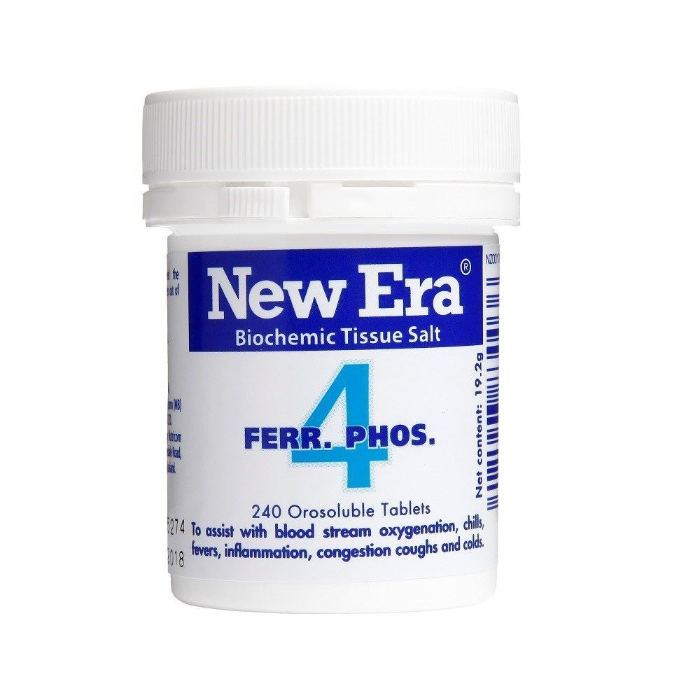 New Era - No 4 Ferr Phos, 240 Tabs