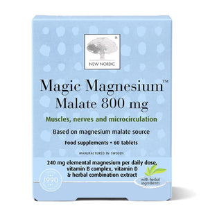 New Nordic - Magnesium Malate 800mg, 60 Tabs