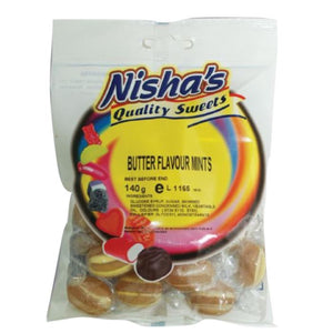 Nisha - Butter Mints, 120g | Pack of 12