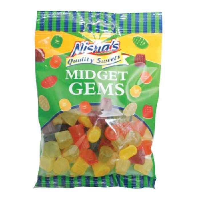 Nisha - Midget Gems, 115g  Pack of 12