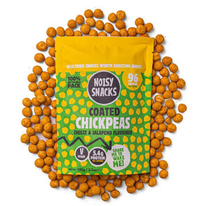 Noisy Snacks - Chickpeas Cheeze & Jalapeno, 100g, | Pack of 7