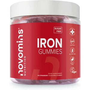 Novomins - Iron Sugar Free Gummies, 60 Gummies