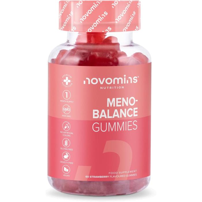 Novomins - MenoBalance Gummies, 60 Gummies