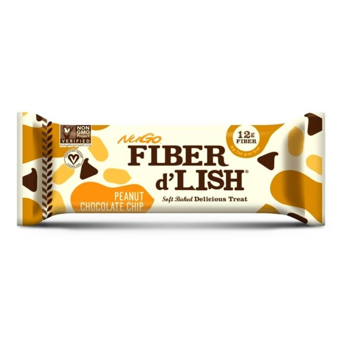 NuGo - Fiber d’Lish Chocolate, 45g  Pack of 16 