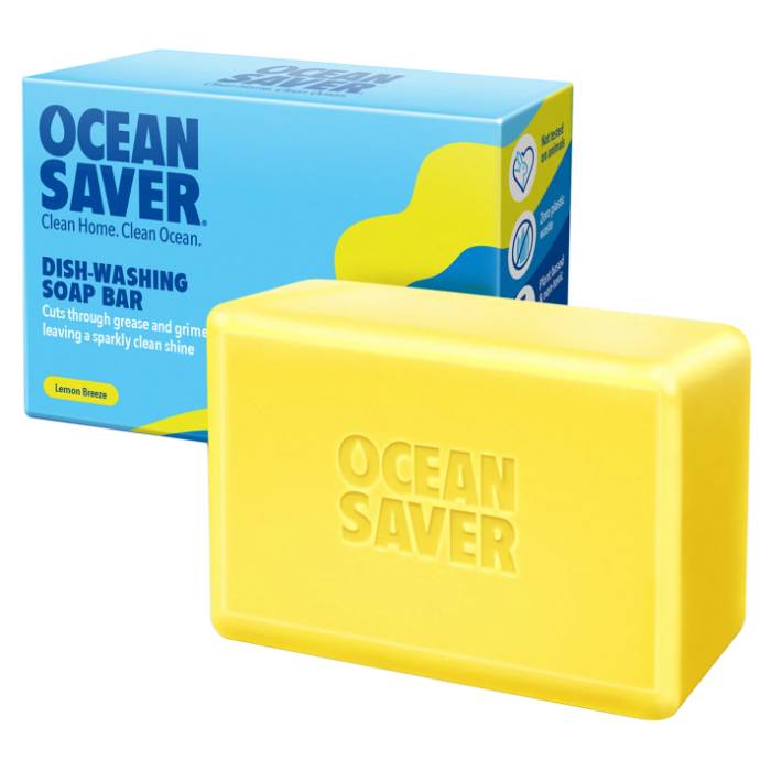 OceanSaver - Eco Dish Washing Soap Bar, 1 Piece