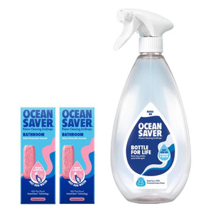 OceanSaver- Bathroom Cleaner Starter Kit Pomegranate Tide, 750ml