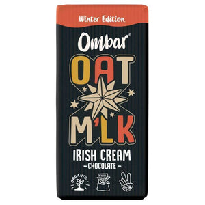 Ombar - Organic Oat Mlk Irish Cream Winter Edition, 70g | Pack of 10