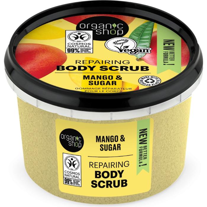 Organic Shop - Repairing Body Scrub Mango & Sugar, 250ml