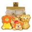 Original Biscuit Bakers - Safari Iced Gingerbread Shapes, 12g  Pack of 12
