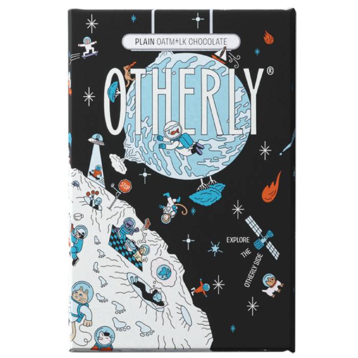 Otherly - Oatmlk Chocolate Bar Original Plain, 130g  Pack of 15