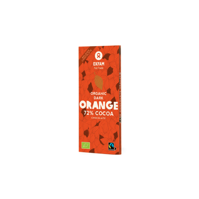 Oxfam Fair Trade - Organic Dark Chocolate Orange, 100g