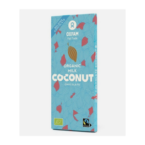 Oxfam Fair Trade - Organic Milk Chocolate Coconut, 100g