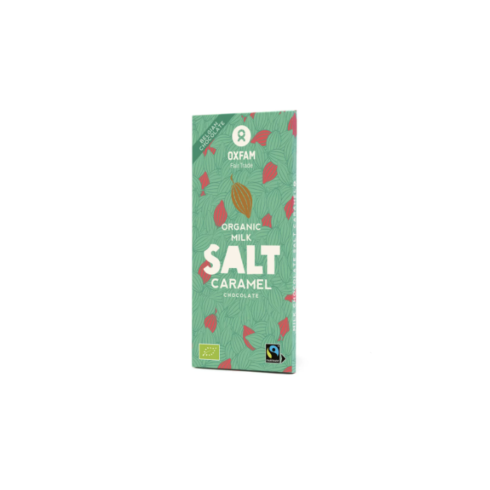 Oxfam Fair Trade - Organic Milk Salt-Caramel, 100g